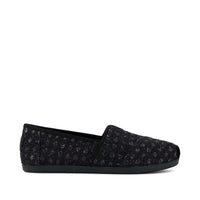 Alpargata Classic Black Geometric Sequins - Side View