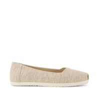 Alpargata Ballet Flat Natural Melange - Side View